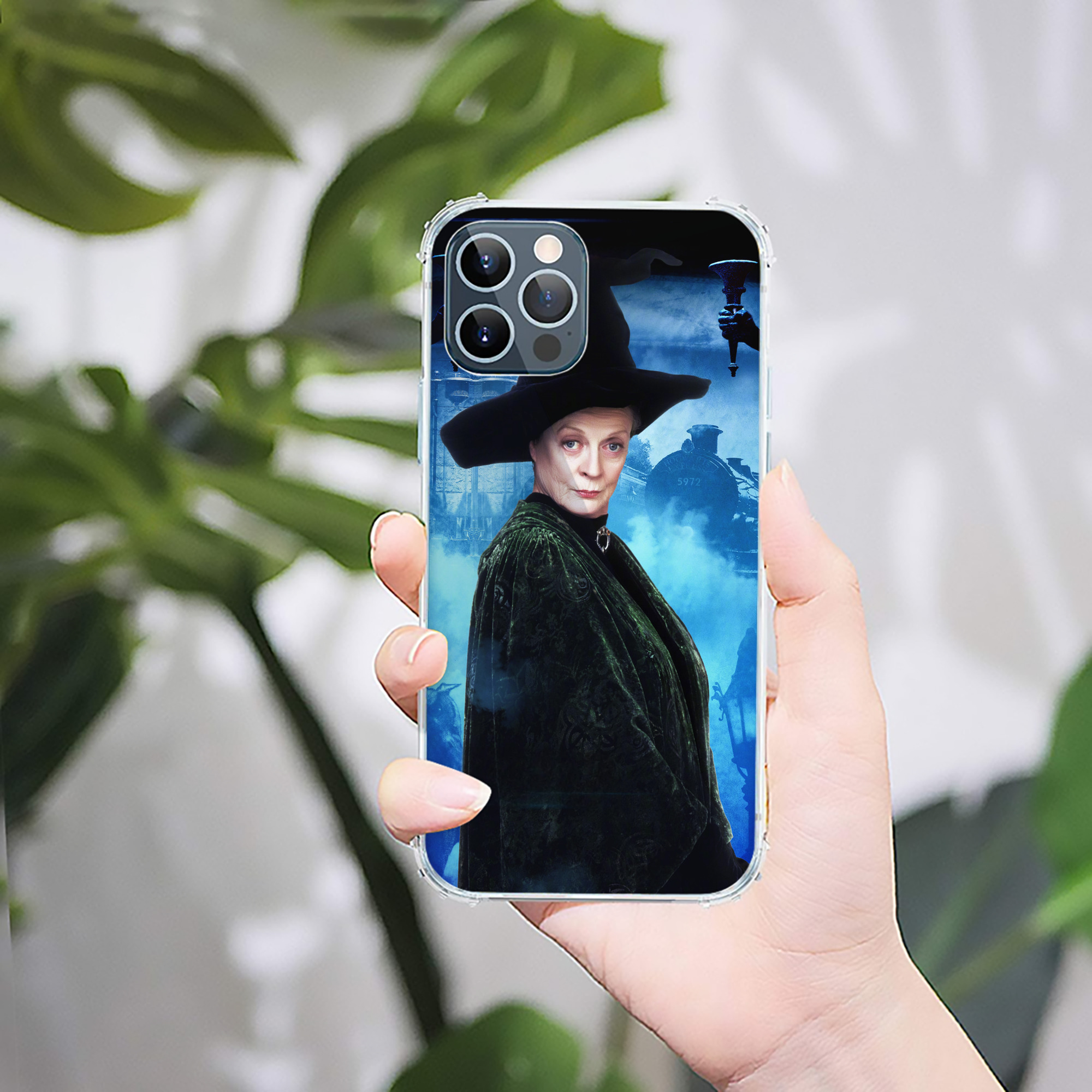 （画像用） Harry Potter ハリー・ポッターシリーズ 【iPhone 12シリーズ対応】透明スマホケース（クリアソフトケース）